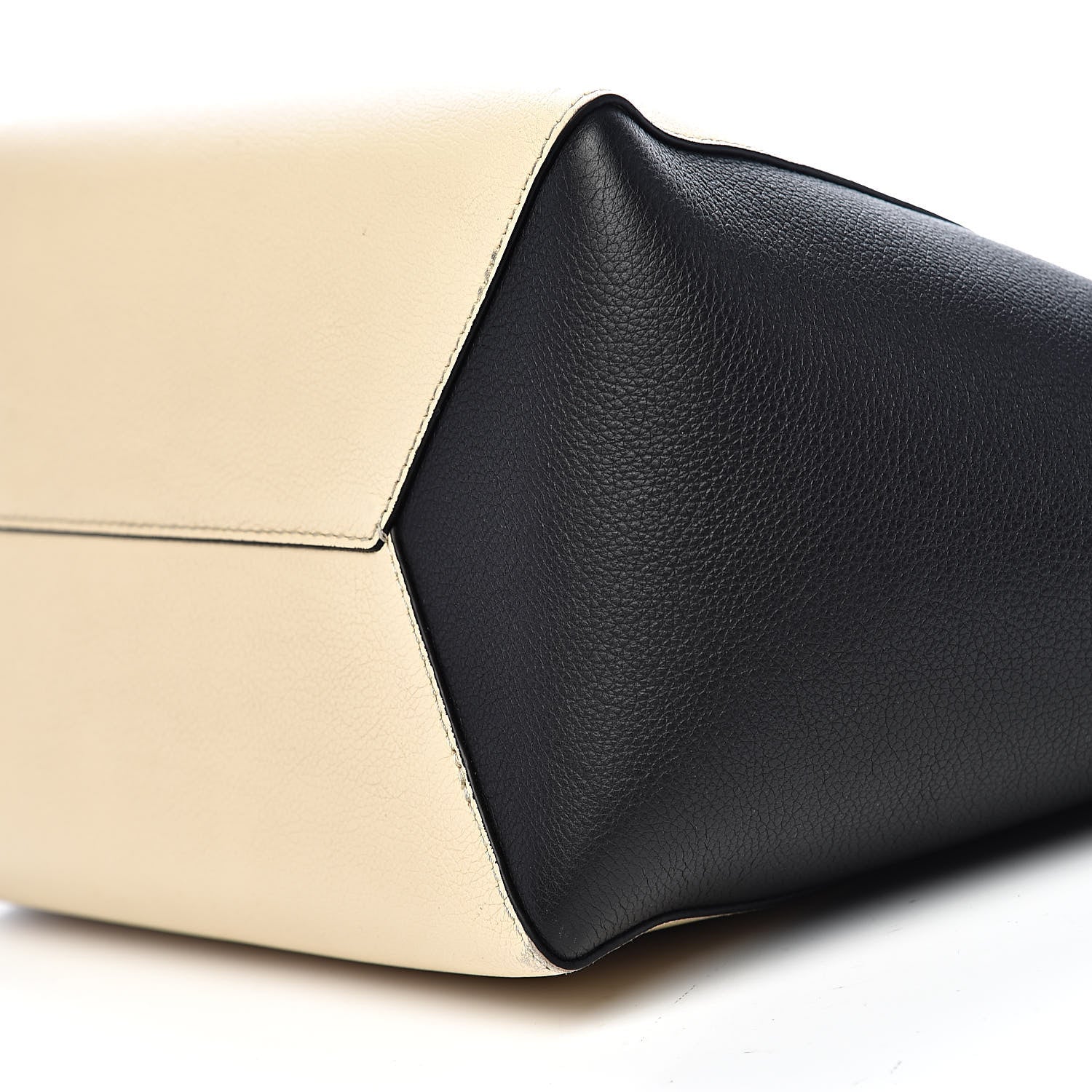 Louis Vuitton Calfskin Lockme Cabas Vanille Black 9 of 10