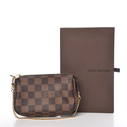 Louis Vuitton Damier Ebene Mini Pochette Accessories 10 of 10