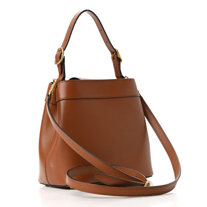 Valentino Garavani Smooth Calfskin Supervee Top Handle Bag Saddle Brown 2 of 9