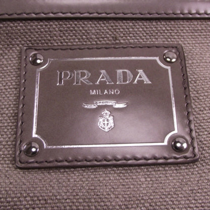 Prada Canvas Doctor Bag Beige 8 of 11
