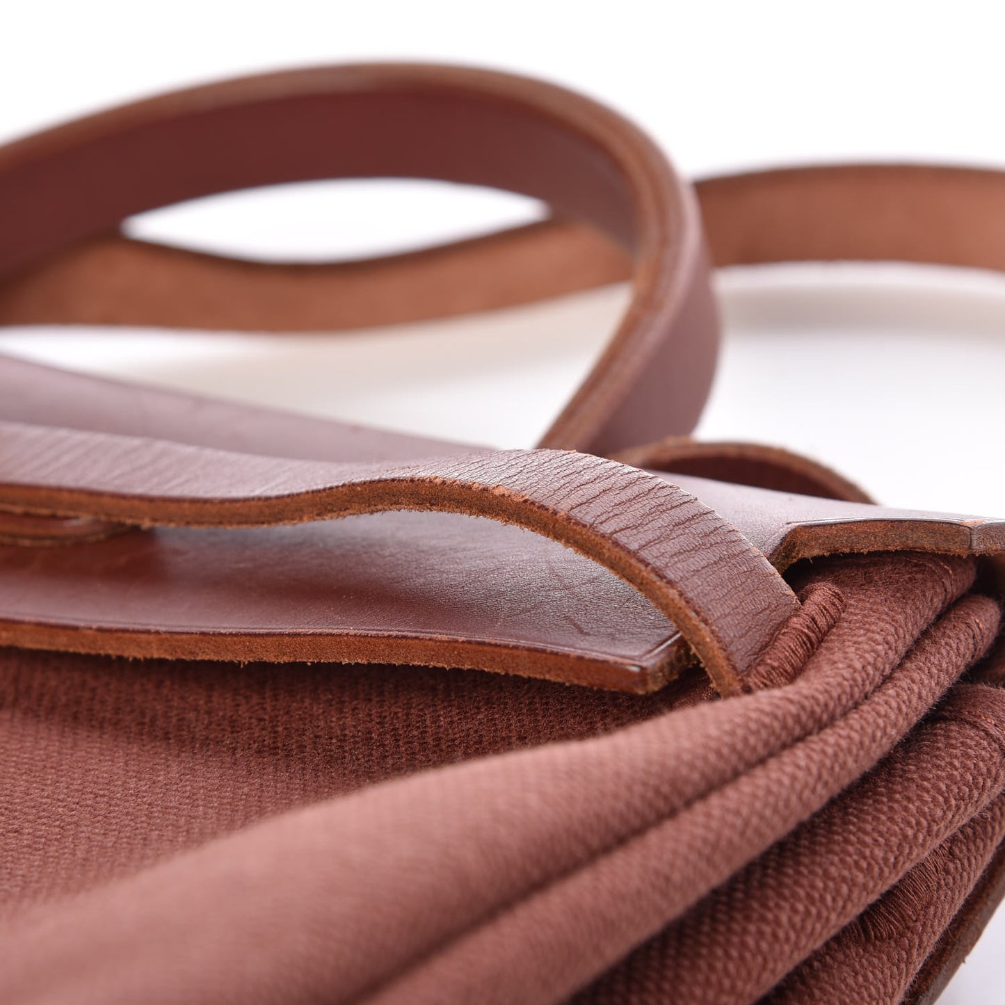 Toile Vache Calfskin Herbag 30 PM Natural