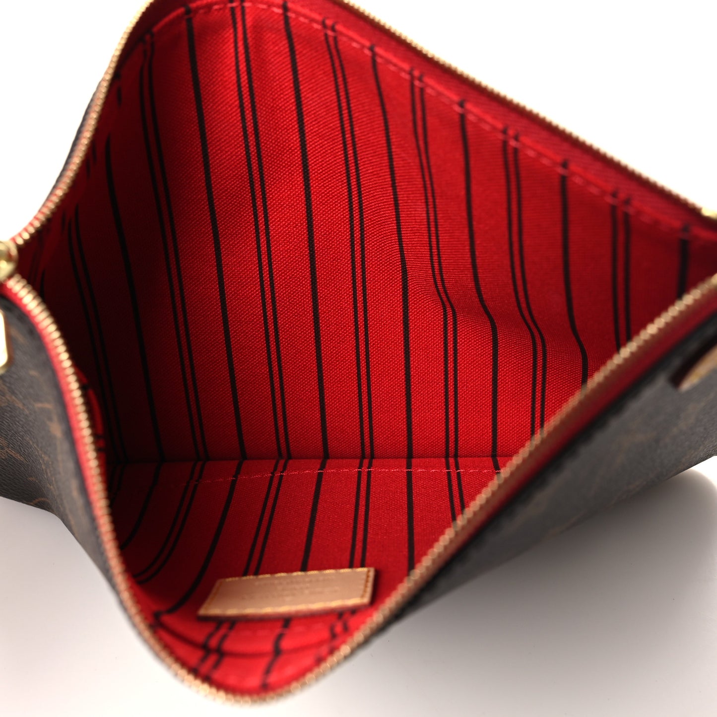 Monogram Neverfull MM GM Pochette Cherry