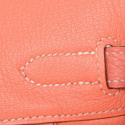 Hermes Taurillon Clemence Birkin 35 Crevette 21 of 36
