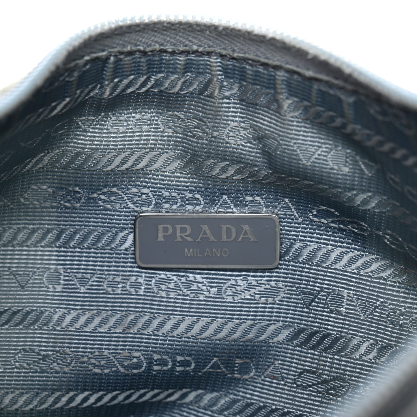 Tessuto Nylon Mini Re-Edition 2000 Bag Astrale