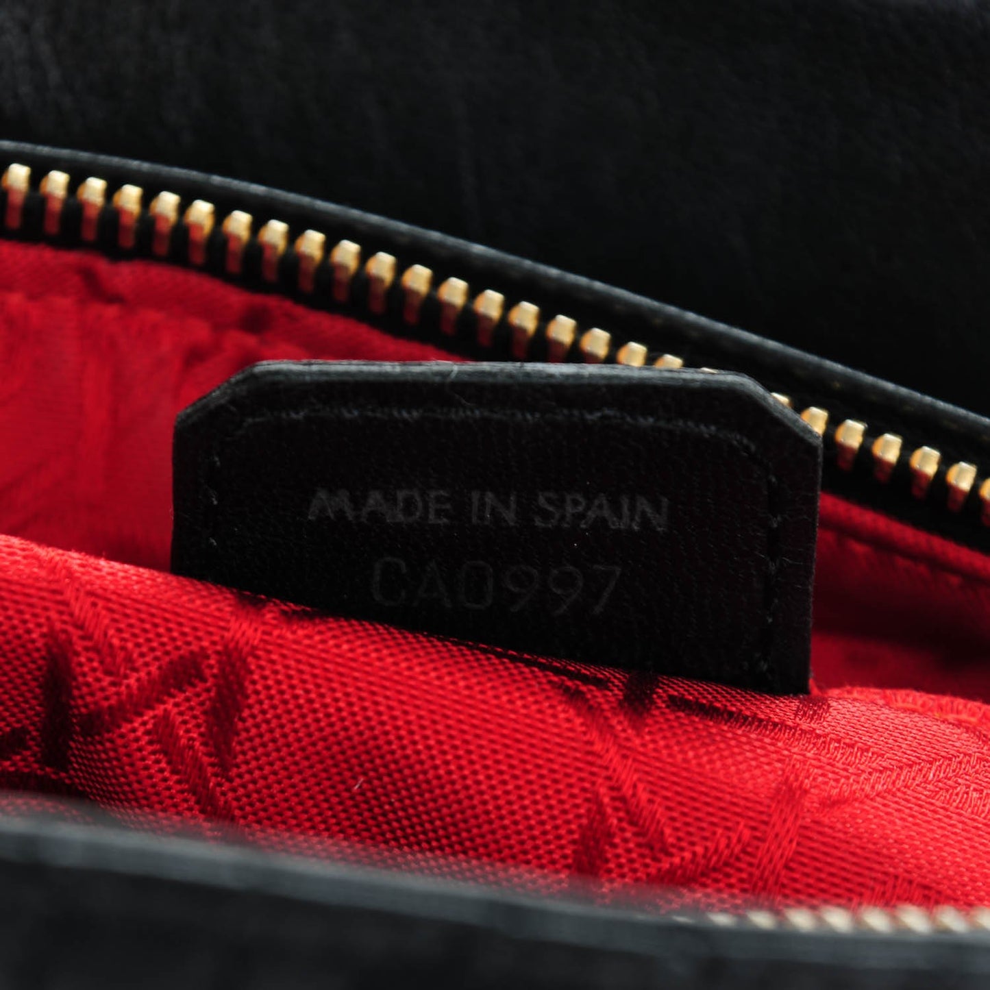 Lambskin Cannage Medium Lady Dior Black