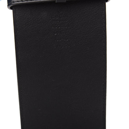 Gucci Moon Calfskin Pearl Double G 70mm Belt 100 40 Black Cream 5 of 5
