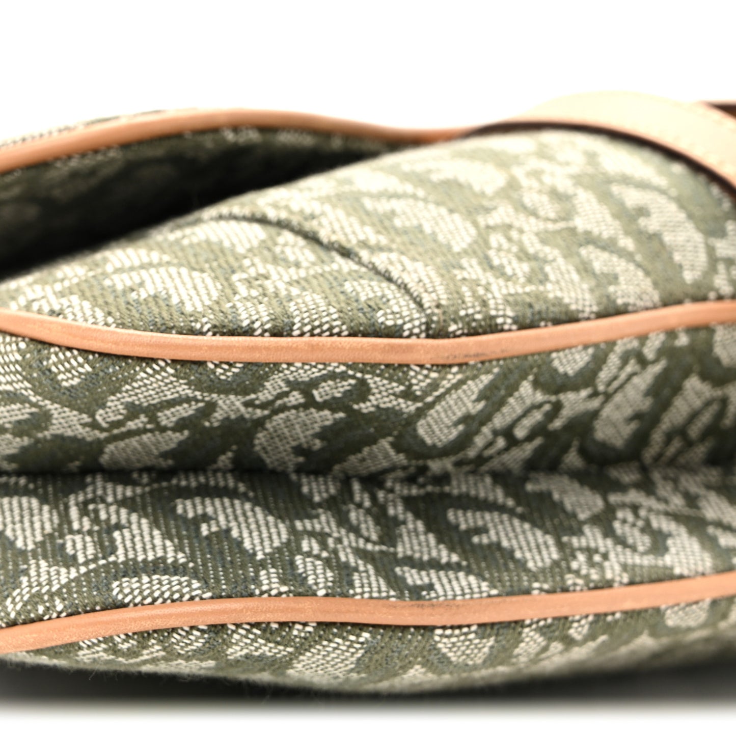 Monogram Double Saddle Bag Green