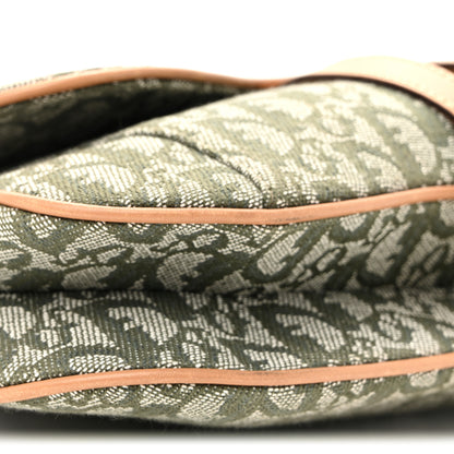 Christian Dior Monogram Double Saddle Bag Green 9 of 10