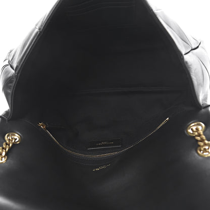 Saint Laurent Lambskin Patchwork Monogram Large Jamie Black 5 of 15