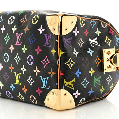 Louis Vuitton Monogram Multicolor Speedy 30 Black 9 of 10