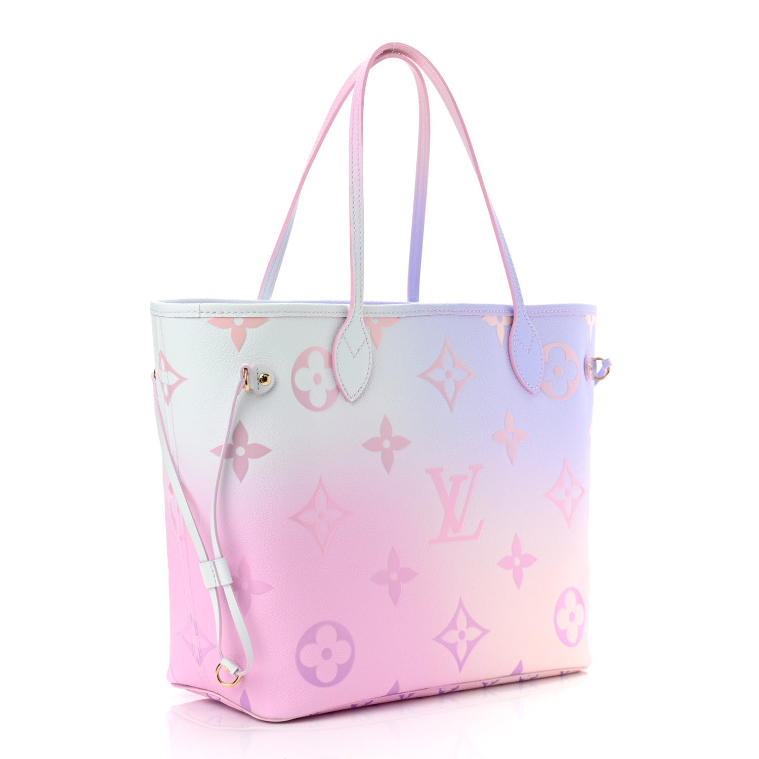 Louis Vuitton Monogram Giant Spring In The City Neverfull MM Sunrise Pastel 4 of 10