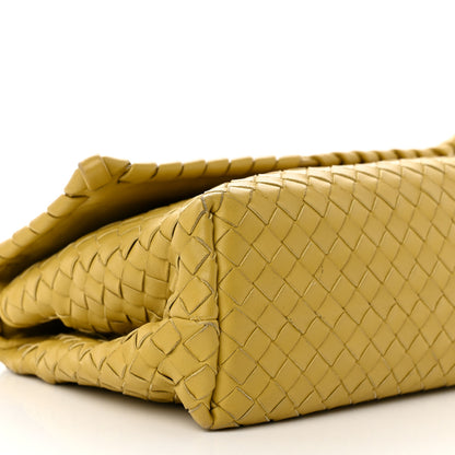 Bottega Veneta Nappa Intrecciato Small Olimpia Shoulder Bag Chartreuse 8 of 17