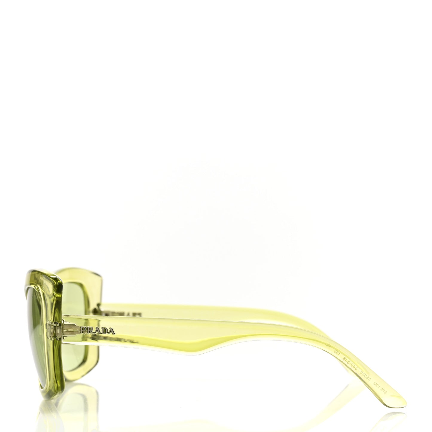 Cat Eye Sunglasses SPR 19M Transparent Green
