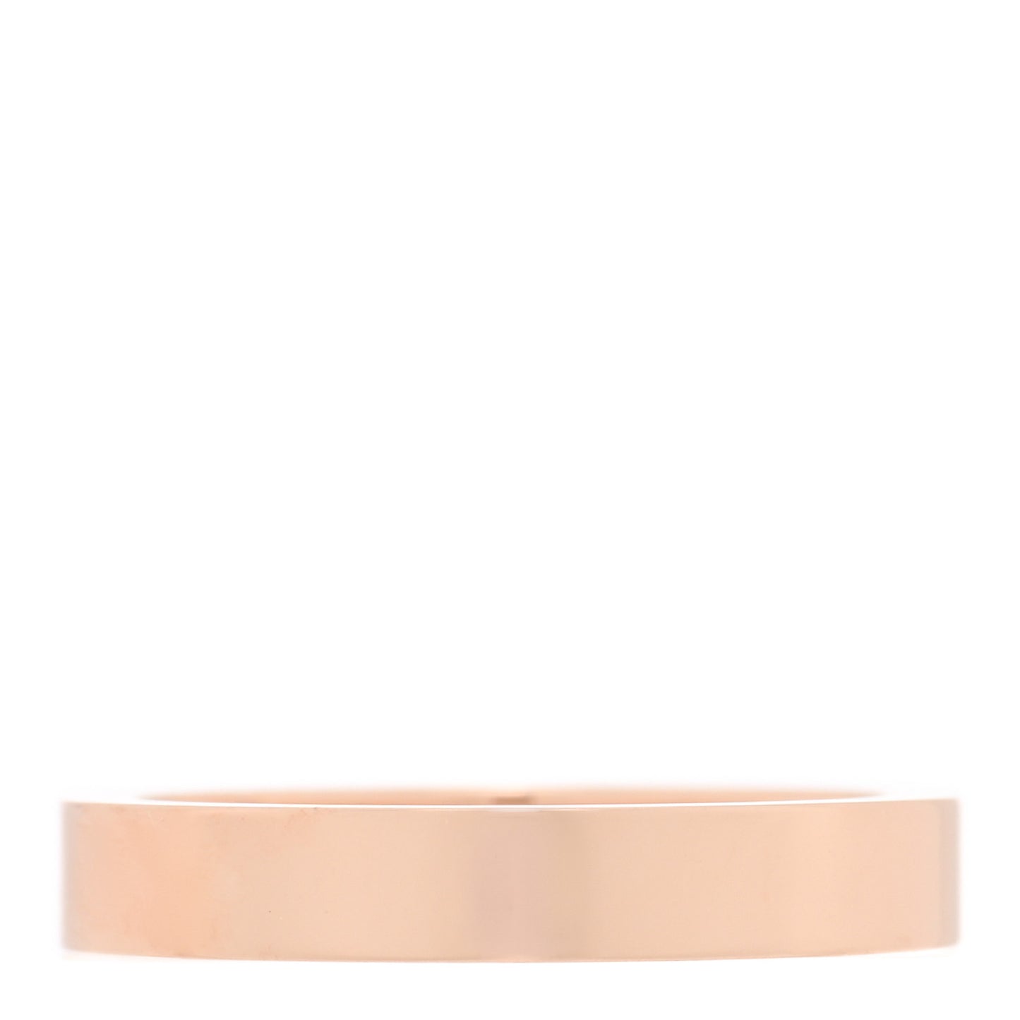 18K Pink Gold Diamond 3mm C De Cartier Wedding Band Ring 46 3.75