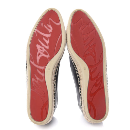 Christian Louboutin Nappa Aliochette Espadrilles 40 Black 5 of 8