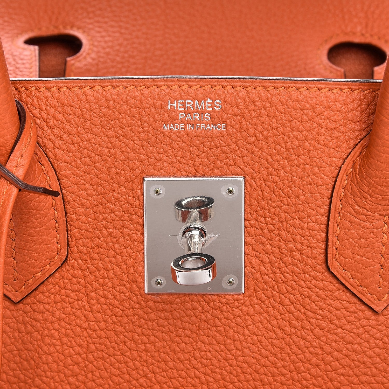 Hermes Togo Birkin 30 Feu 9 of 32