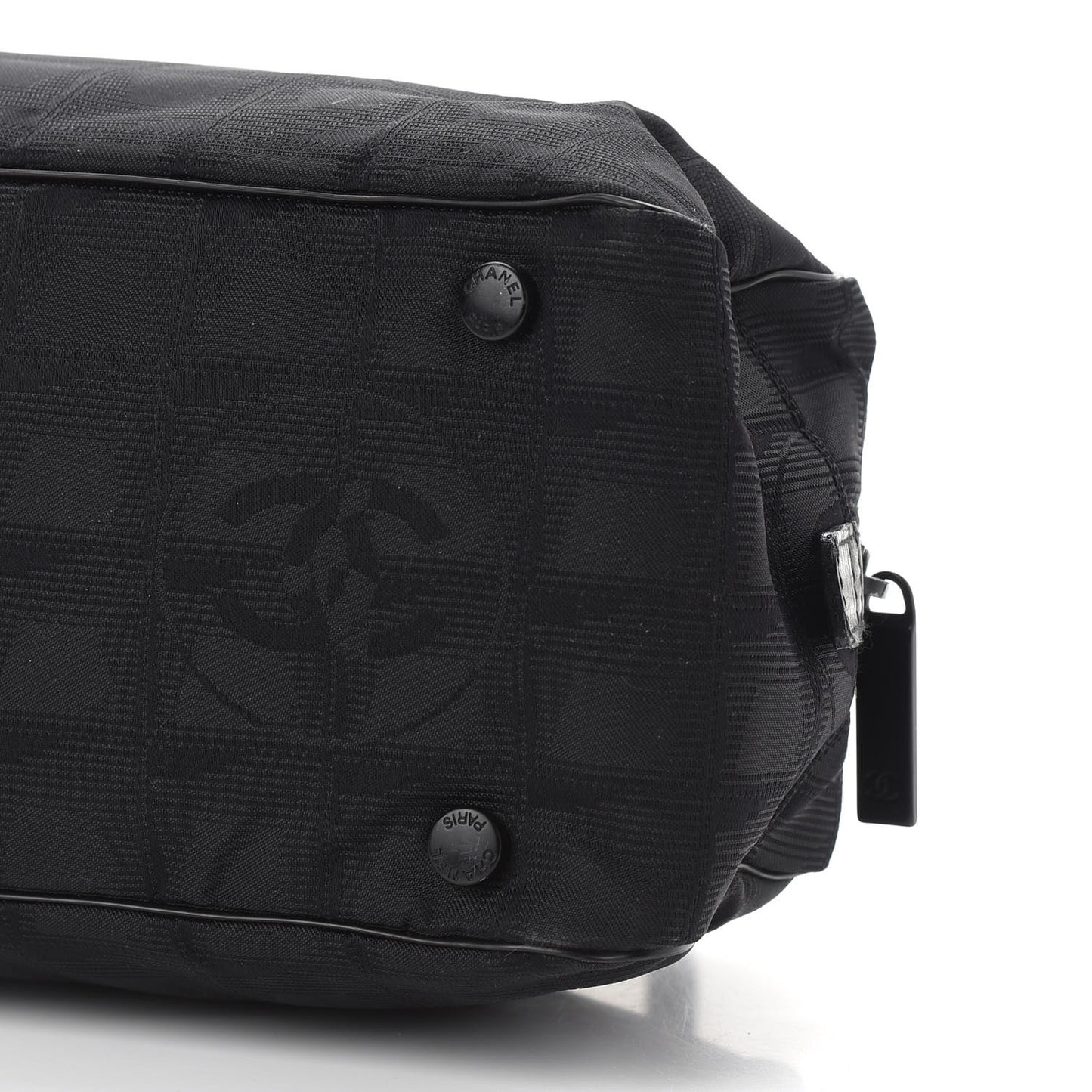 Nylon Travel Bowler Black