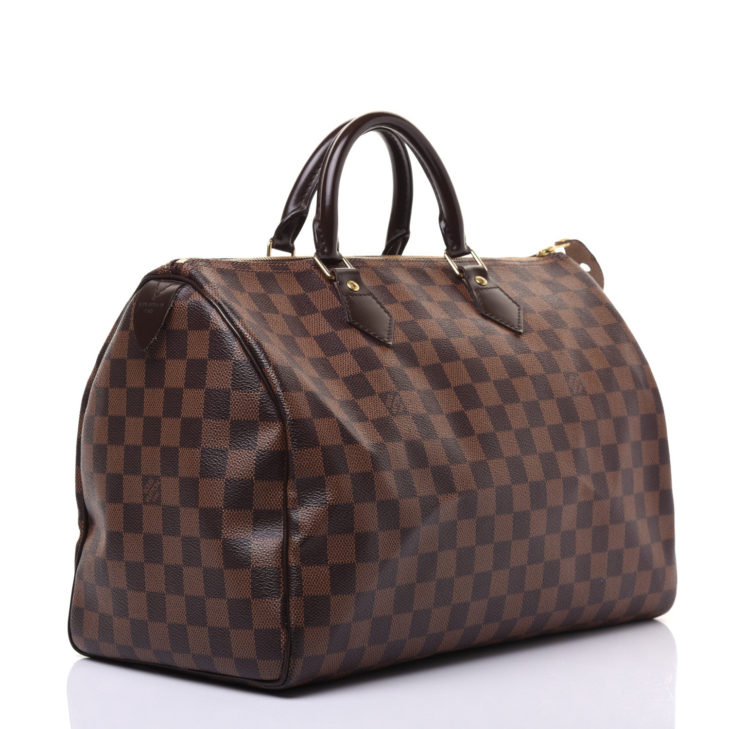 Louis Vuitton Damier Ebene Speedy 35 3 of 16