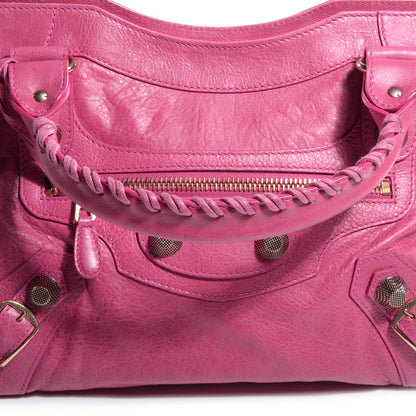 Balenciaga Agneau Giant 21 Rose Gold Hardware City Cyclamen Fucsia 10 of 10