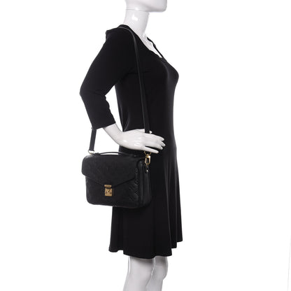 Louis Vuitton Empreinte Pochette Metis Black 2 of 10
