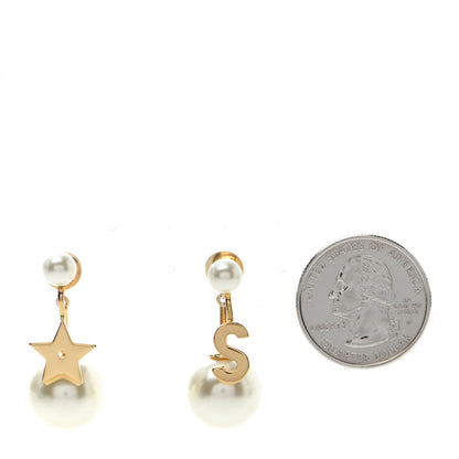 Christian Dior Pearl Dior Star Tribales Earrings 2 of 5