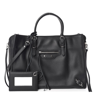 Balenciaga Veau Papier A6 Zip Around Tote Black 1 of 9