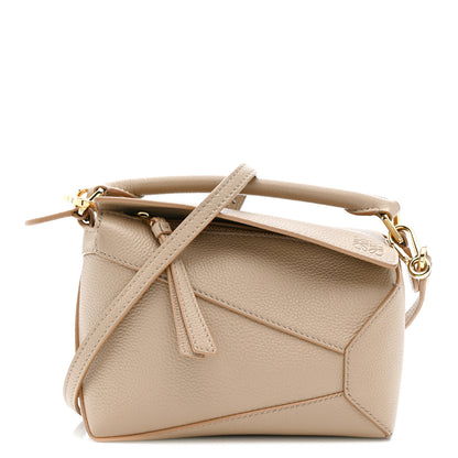 Loewe Calfskin Mini Puzzle Edge Bag Sand 1 of 10