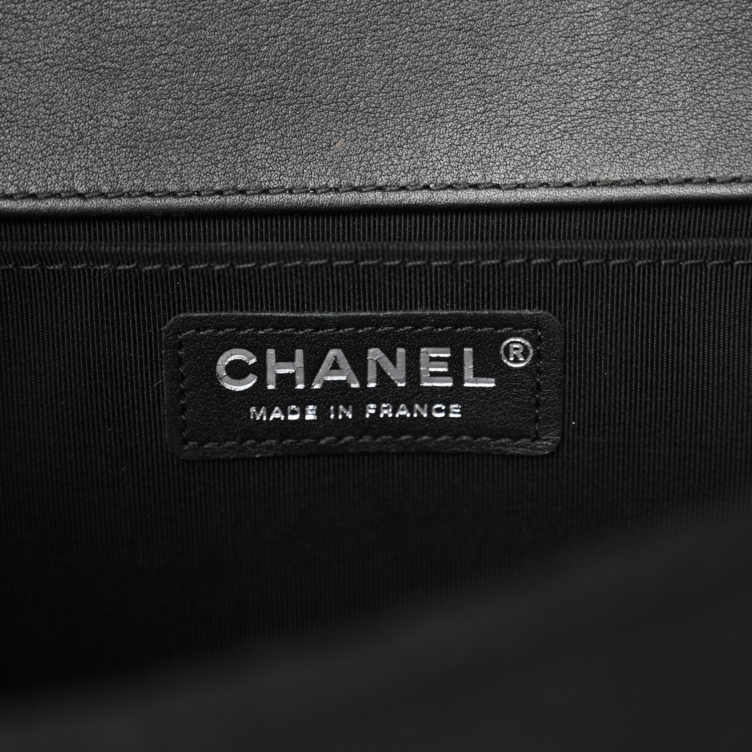 Chanel Wool Lambskin Embroidered Mosaic Medium Boy Flap Black 6 of 15