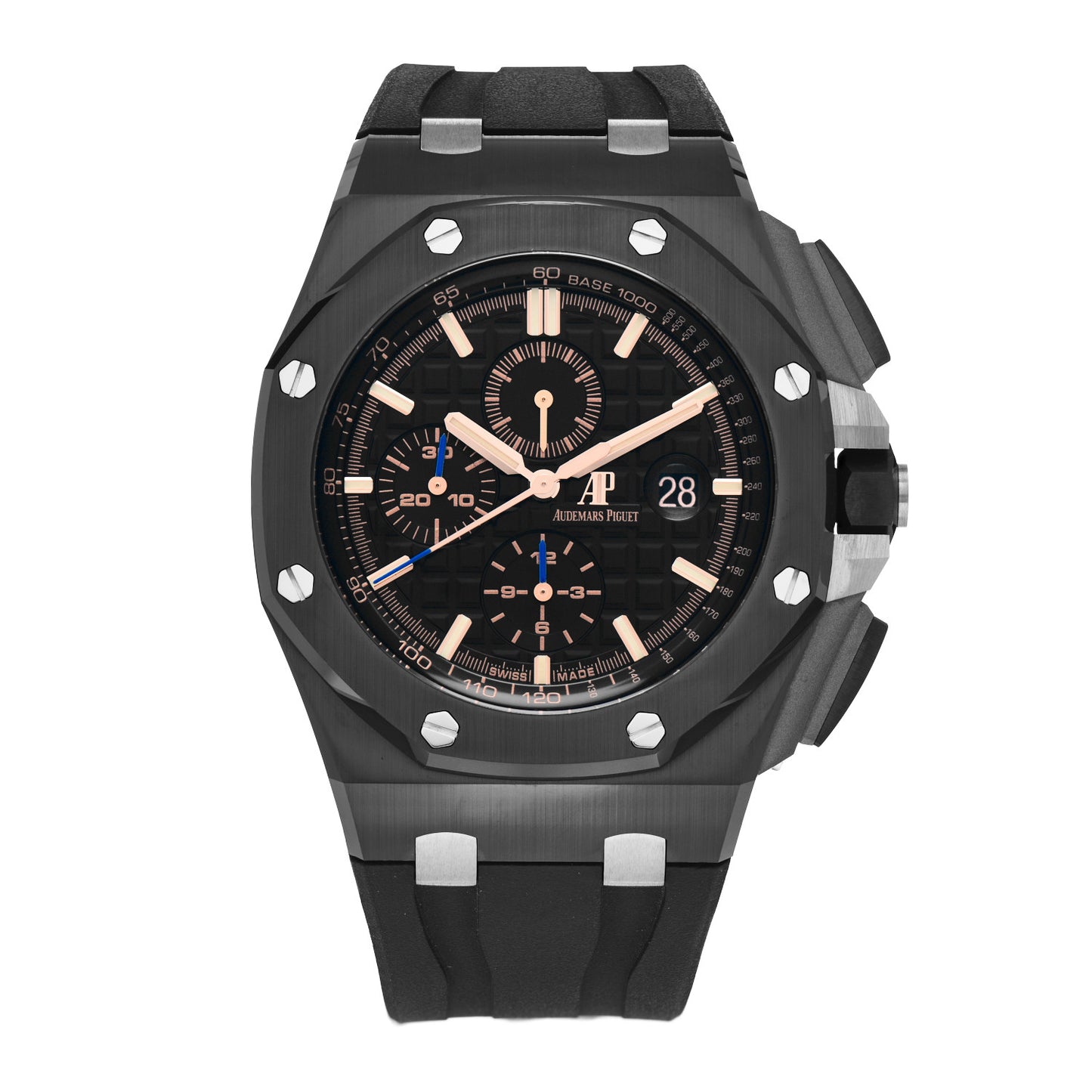 Ceramic Titanium 44mm Royal Oak Offshore Chronograph Automatic Watch Black 26405CE.OO.A00CA.02