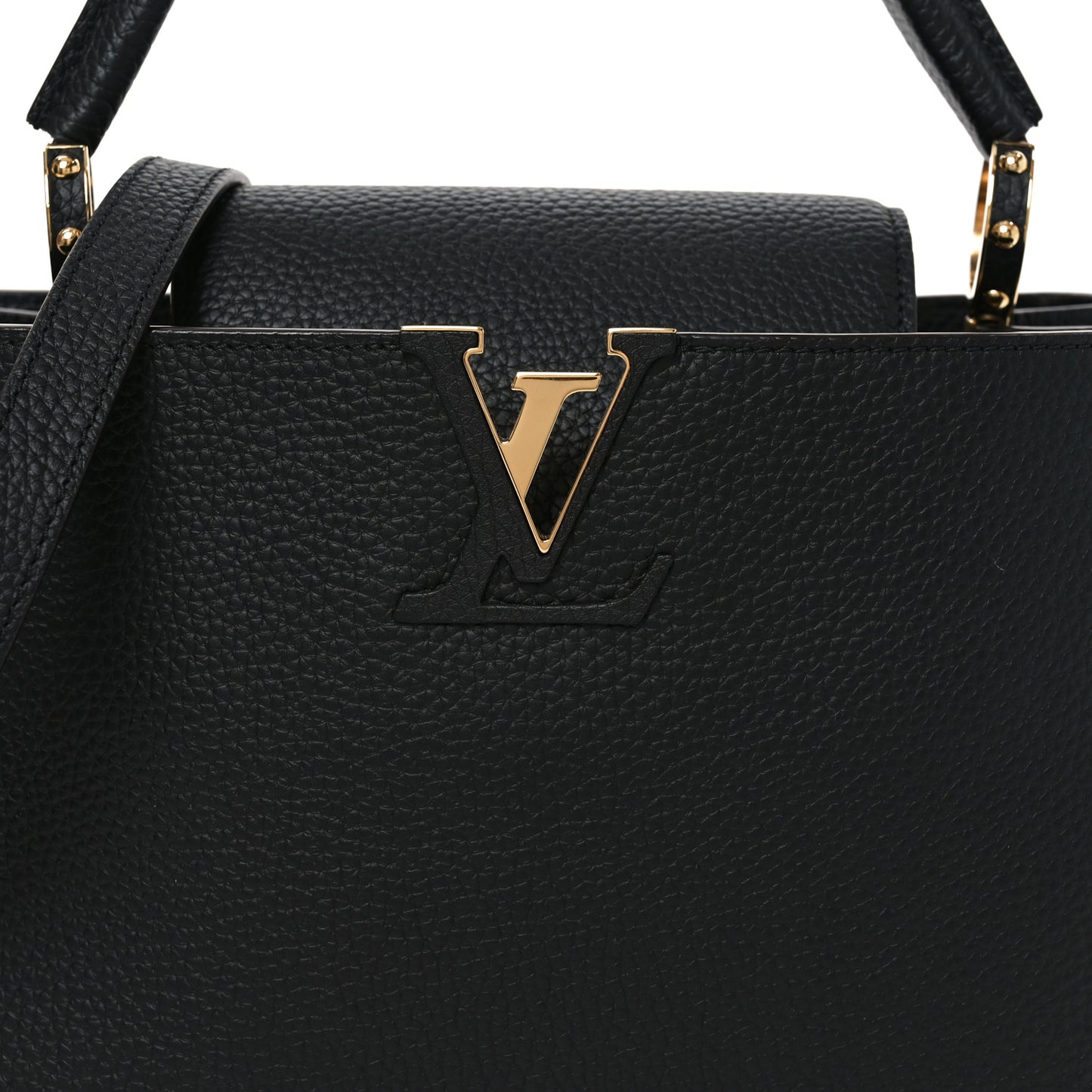 Taurillon Capucines PM Black