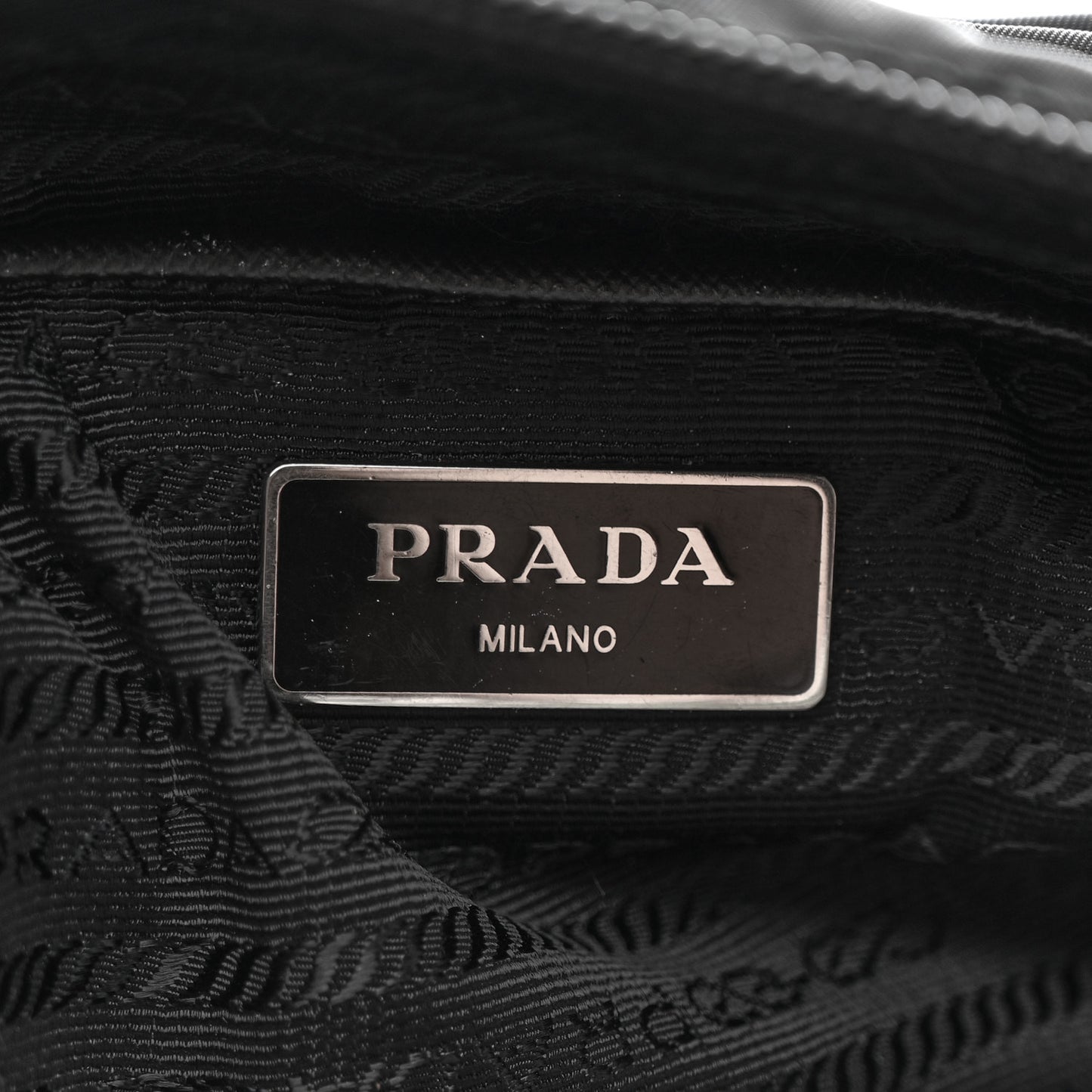 Nylon Vela Sport Messenger Bag Black