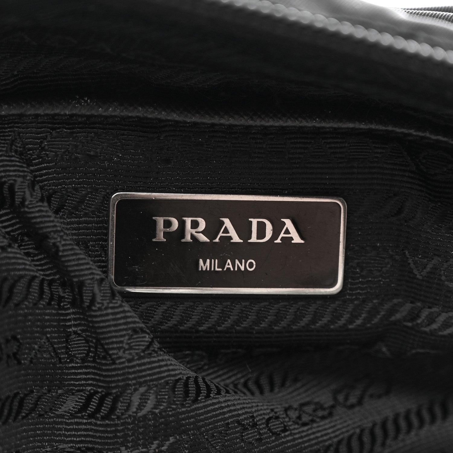 Prada Nylon Vela Sport Messenger Bag Black 6 of 13