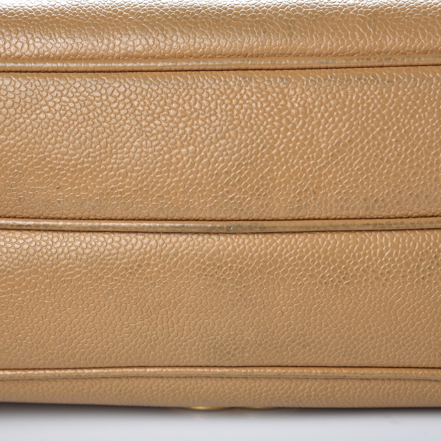 Chanel Caviar CC Shoulder Bag Beige 13 of 16