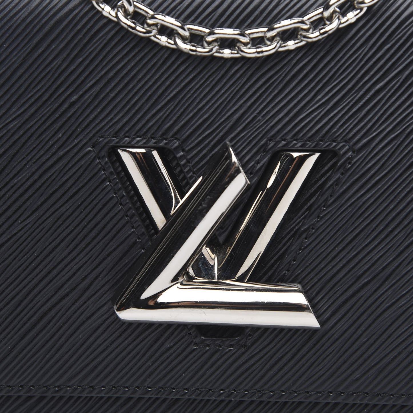 Epi Twist Shoulder Bag MM Black