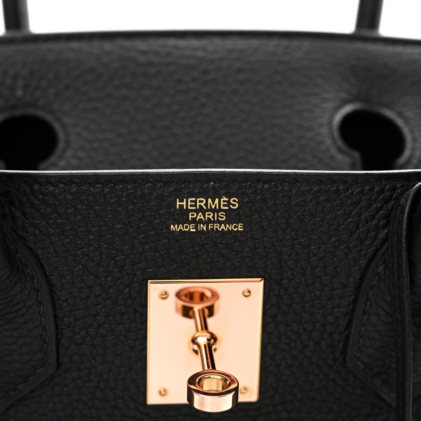 Togo Birkin 30 Black