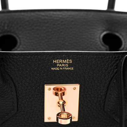 Hermes Togo Birkin 30 Black 6 of 12