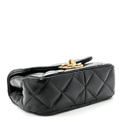Chanel Lambskin Quilted Mini Flap Black 4 of 10