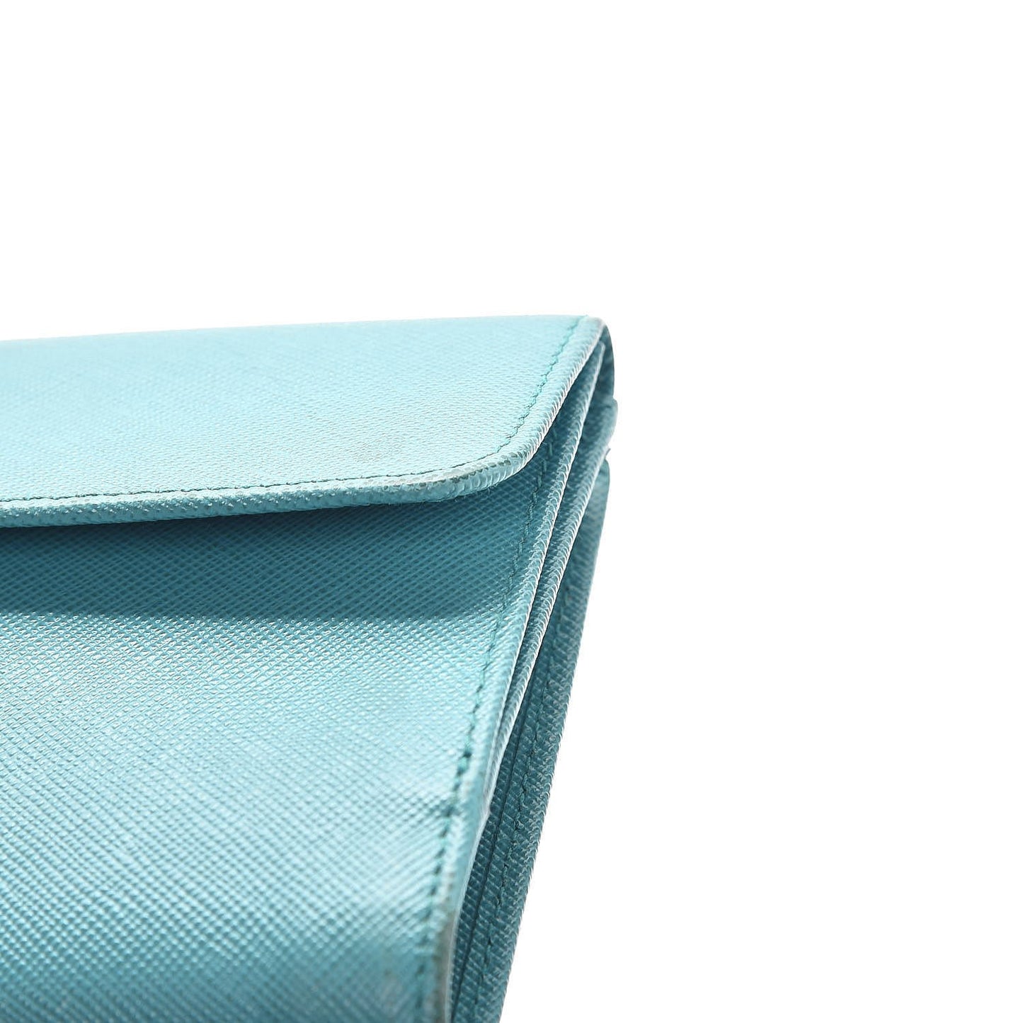 Saffiano Metal Continental Flap Wallet Anice