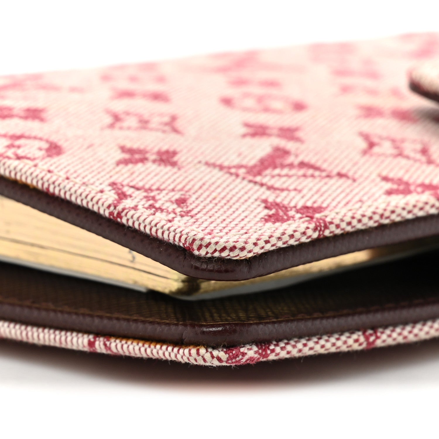 Louis Vuitton Mini Lin Small Ring Agenda Cover Cherry 9 of 10