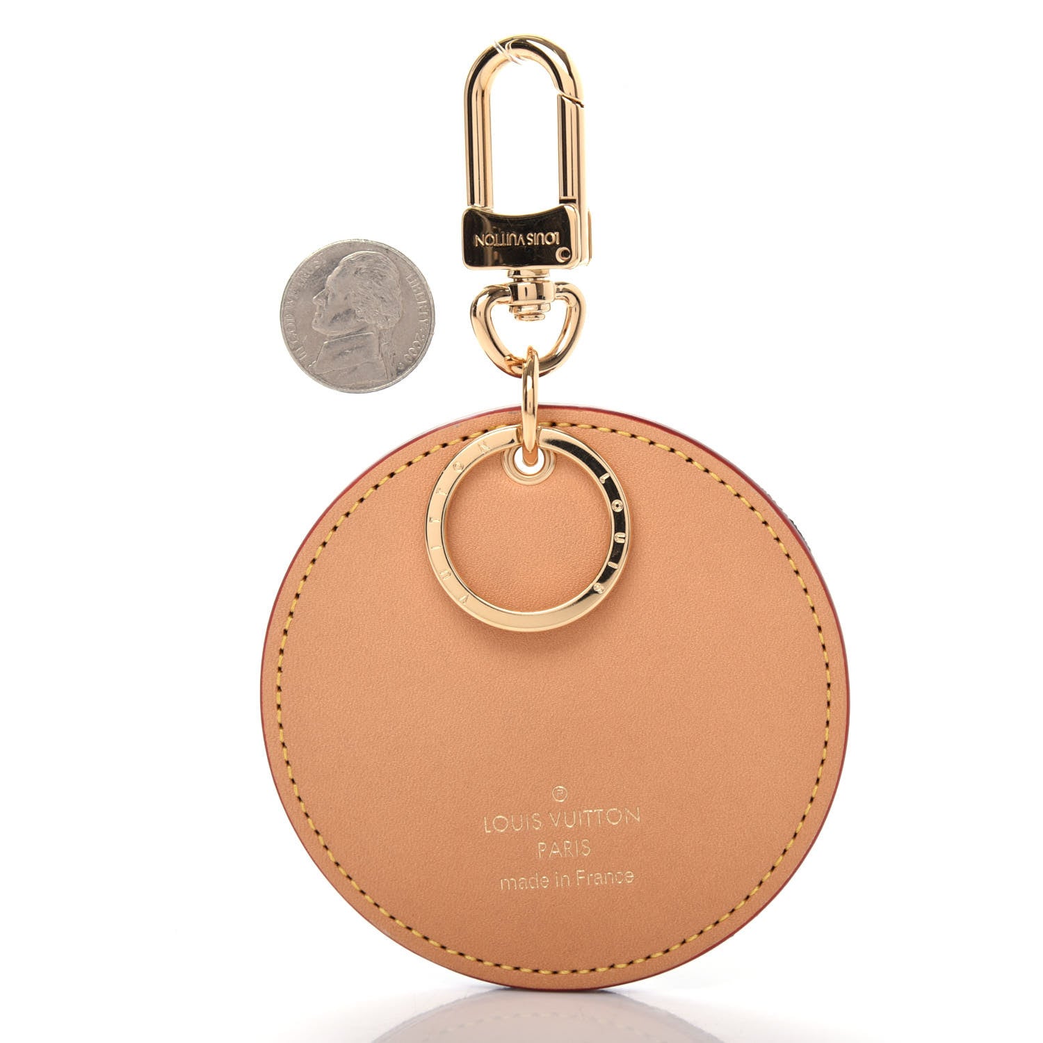 Louis Vuitton Jacquard Since 1854 Bag Charm Key Holder Blue 2 of 5