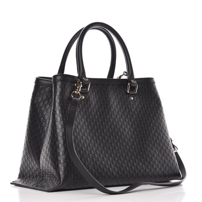 Gucci Soft Microguccissima Medium Tote Black 3 of 10