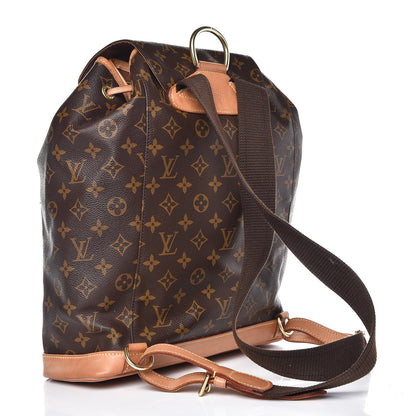 Louis Vuitton Monogram Montsouris GM Backpack 3 of 12
