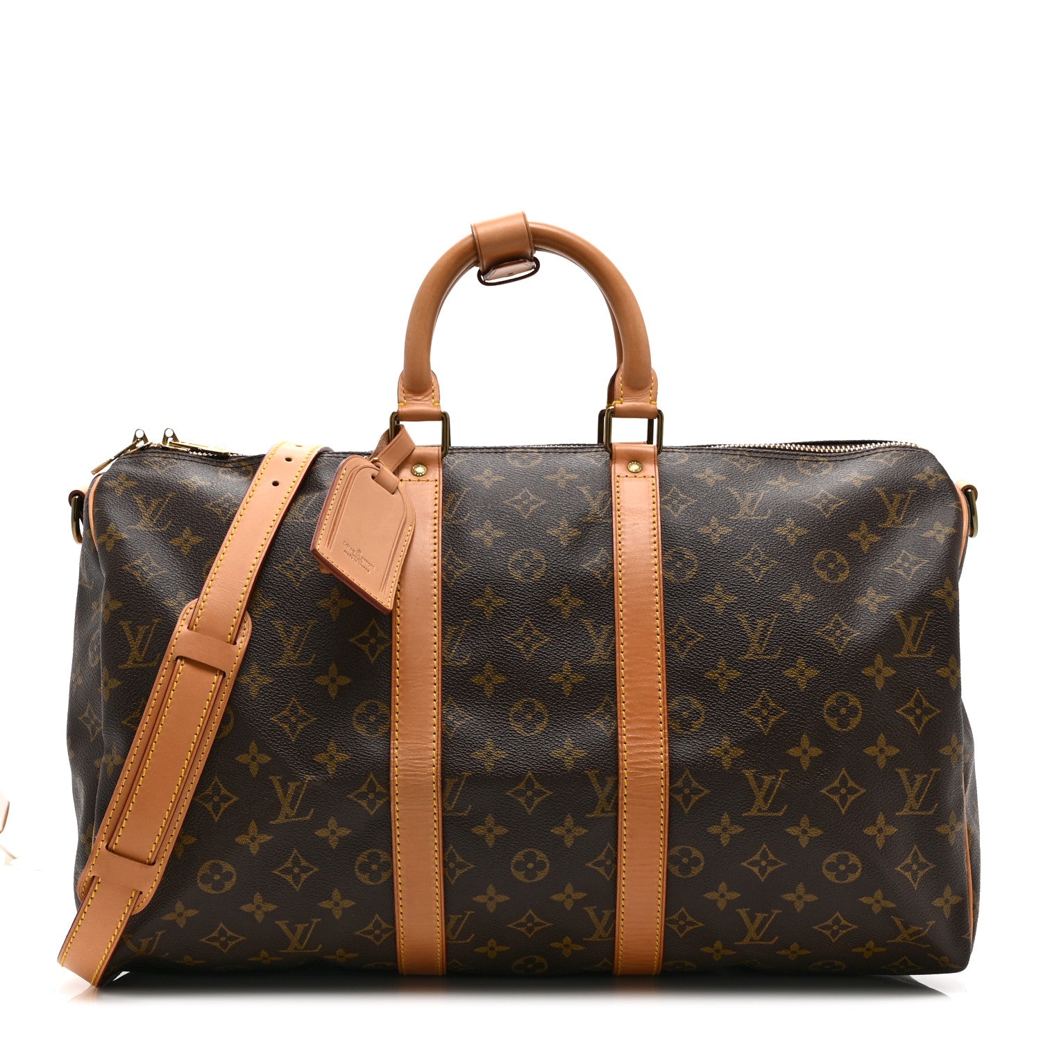 Louis Vuitton Monogram Keepall Bandouliere 45 1 of 9