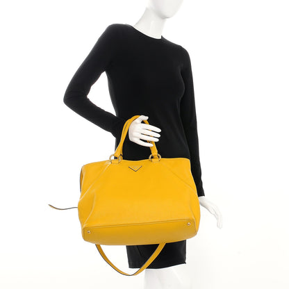 Prada Vitello Daino Tote Mimosa 2 of 11