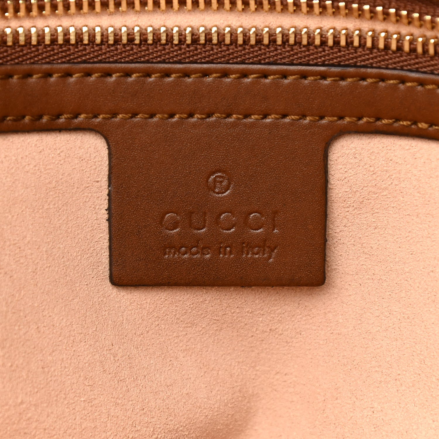 Gucci Soft GG Supreme Monogram Medium Crossbody Tote Beige Cuir 6 of 10