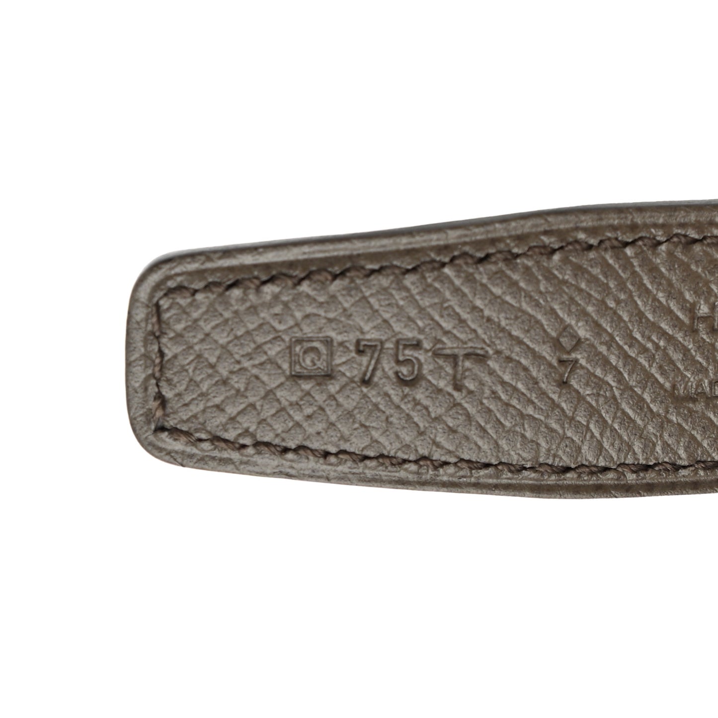 Swift Epsom 24mm Belt Strap 75 Ochre Etain