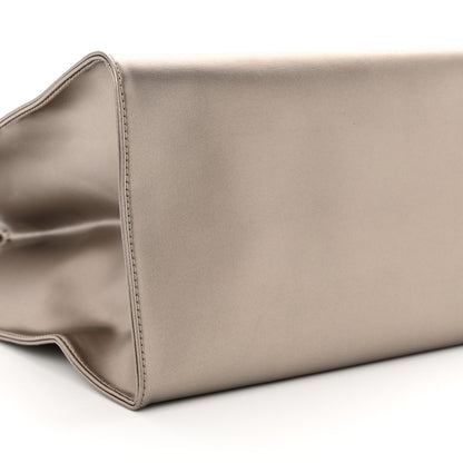 Telfar Metallic Vegan Leather Large Shopping Bag Bronze 9 of 11