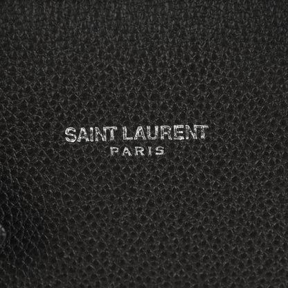 Saint Laurent Grained Calfskin Baby Sac De Jour Coal 6 of 7