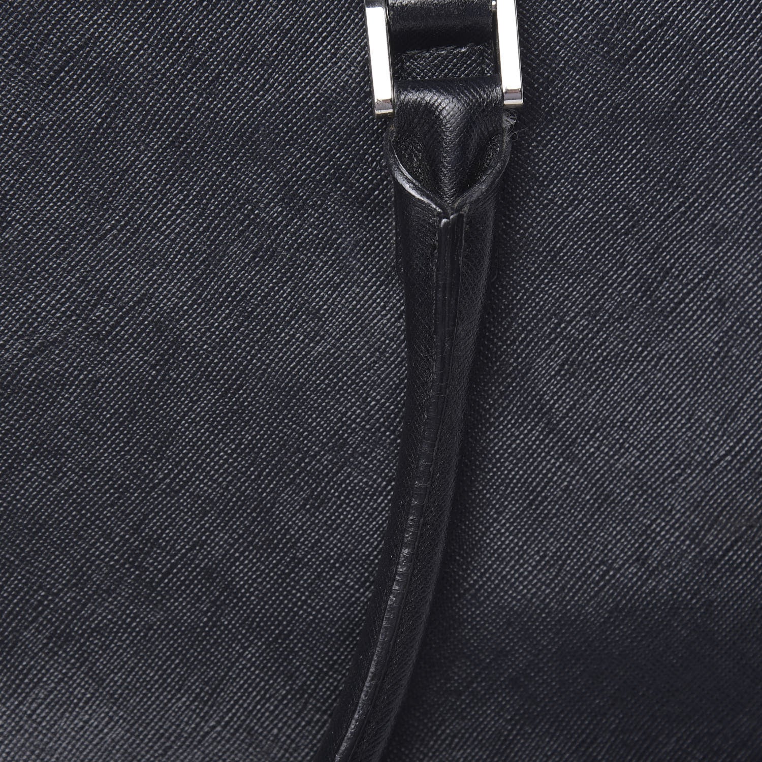 Burberry Saffiano Top Handle Tote Black 12 of 25