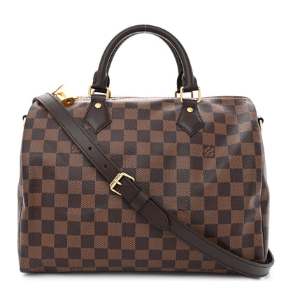 Louis Vuitton Damier Ebene Speedy Bandouliere 30 1 of 11